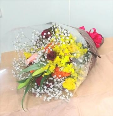 ご退職祝　花束｜「花鶴」　（愛知県刈谷市の花キューピット加盟店 花屋）のブログ